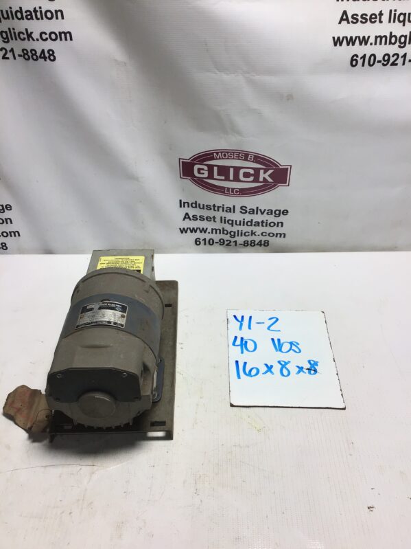 Warner Electric 5BCD56GD162A - MOD1110100 DC Motor 1725RPM 1/4HP 90Volts Arm
