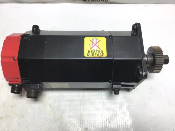 Fanuc a22/2000 AC Servo Motor 157V 15A 133Hz 3Phase 3,8kW Cont