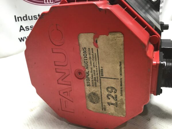 Fanuc a22/2000 AC Servo Motor 157V 15A 133Hz 3Phase 3,8kW Cont - Image 4