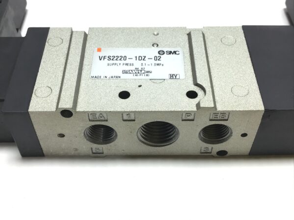 SMC VFS2220-1DZ-02 Solenoid Valve Supply Press 0.1-1.0MPa 50/60Hz 110/120V - Image 7