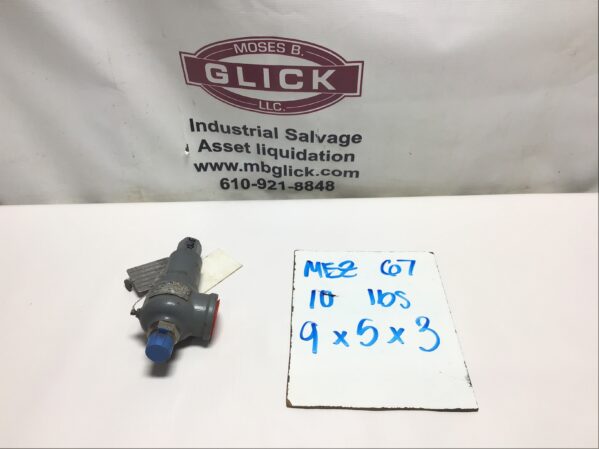 Kunkle 916BEDV01B Pressure Relief Valve 3/4" NPT Set Press 100PSIG Cap 61GPM