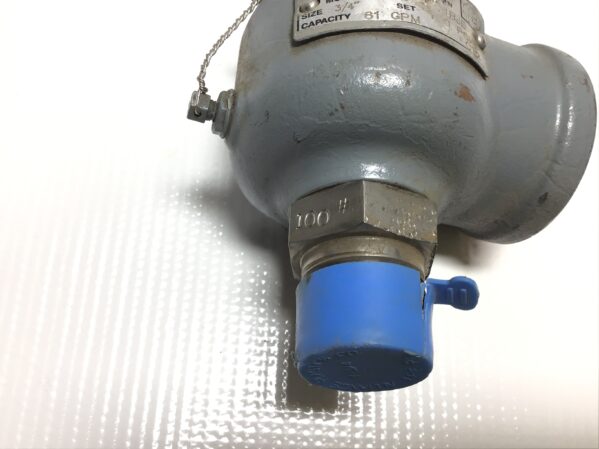 Kunkle 916BEDV01B Pressure Relief Valve 3/4" NPT Set Press 100PSIG Cap 61GPM - Image 4