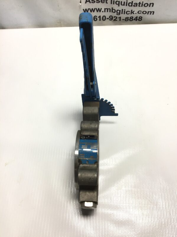 Rockwell 301L151S6TS6 - 331-0701 Butterfly Valve 3"in 275PSI @ 100° F 120PSI @ 400° F - Image 2
