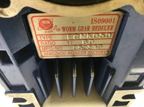Worm FCNK050 - 050519 Gear Speed Reducer Ratio 1:60 - Image 5