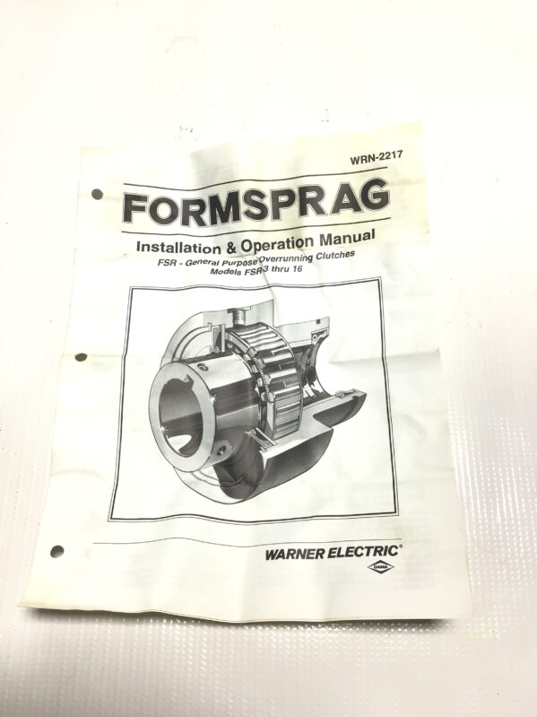 Warner Electric WARCL413461LH - FSR-6/750LH General Purpose Overrunning Clutches - Image 7