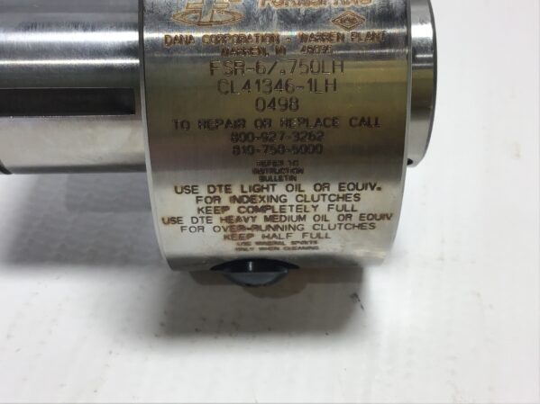 Warner Electric WARCL413461LH - FSR-6/750LH General Purpose Overrunning Clutches - Image 3