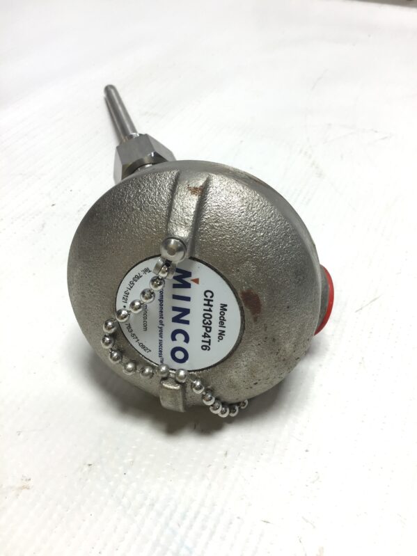 Minco Model No. CH103P4T6 Thermal Resistance Temperature Sensor Stainless Steel - Image 5