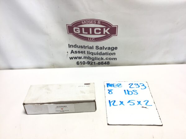 Allegro Industries 9991 - 214341 High Pressure Personal Air Cooler Valve