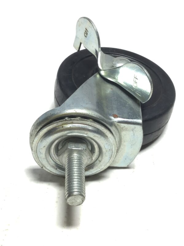 Unbranded Furniture Caster Black Rubber Sofa Showcase Swivel Casters Wheel 75x25 - Image 4