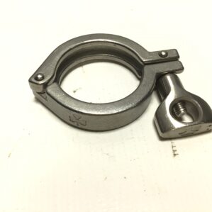 Tri-Clamp Single-Pin Fitting -Dairy/Winery/Brewery Stainless Steel (Set of 6)
