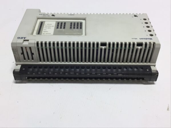 AEG Modicon 110CPU31101 Programmable Logic Controller 115/120Vac 0.3A 50/60Hz - Image 8