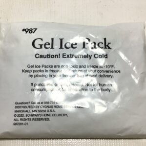 Cygnus Home Service 987 Gel Ice Packs Non Toxic Extremely Cold (Set of 5)