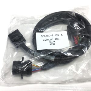 Cability 5C909L-2 Rev. A 9-Pin JPOD Low Profile Y-Cable Connector 2 Meters