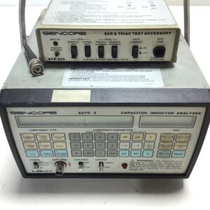 Sencore LC77 Capacitor - Inductor Analyzer with Sencore SCR & TRIAC Test Accessory