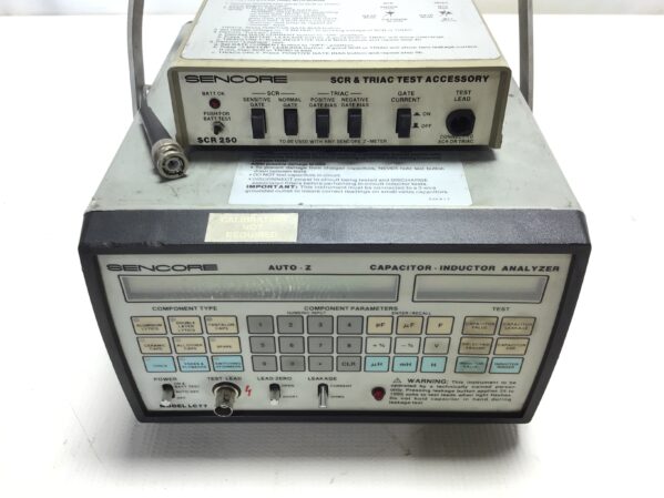 Sencore Elliott Sencore LC77 Capacitor – Inductor Analyzer with Sencore SCR & TRIAC ...