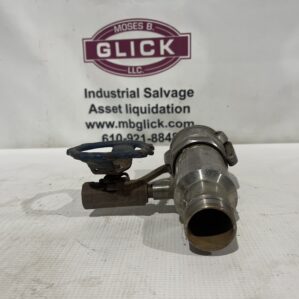 Tank Spout With Wheel Valve