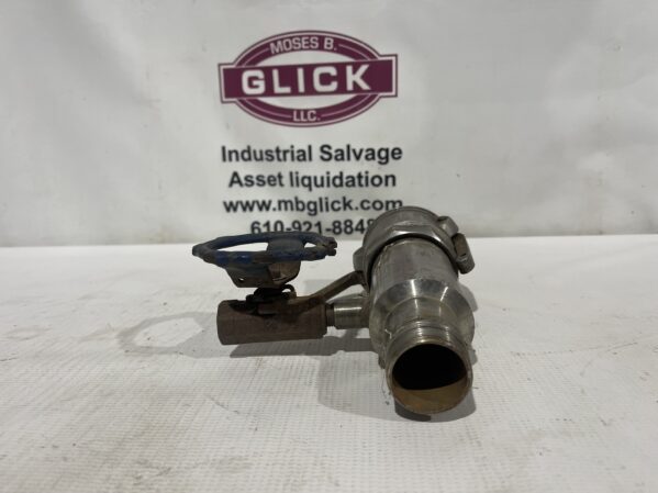 Tank Spout With Wheel Valve