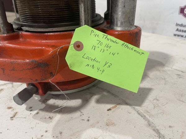 Ridgid Pipe Threader - 2 1/2 to 4" pipe - Image 7