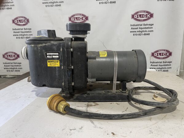 Serfilco - Baldor Reliance Industrial Motor - GRYK1-1/2/2DVN D1.5C