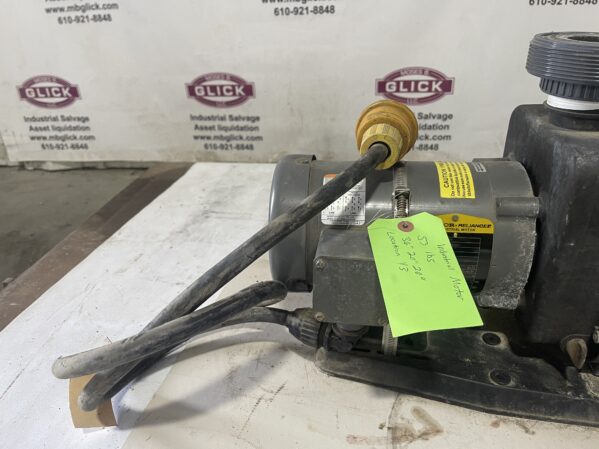Serfilco - Baldor Reliance Industrial Motor - GRYK1-1/2/2DVN D1.5C - Image 6