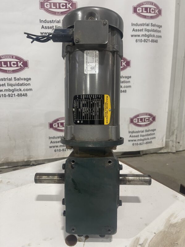 Baldnor Reliance Electrical Motor P-010783 With Gearbox