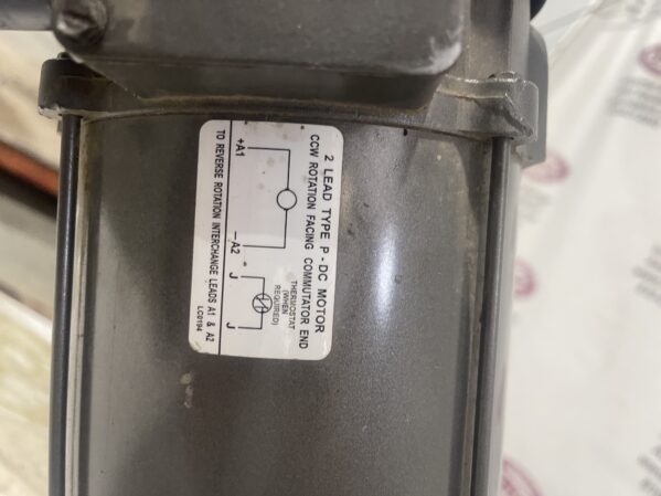 Baldnor Reliance Electrical Motor P-010783 With Gearbox - Image 6