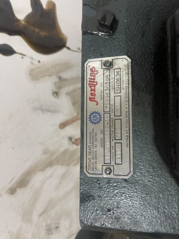 Baldnor Reliance Electrical Motor P-010783 With Gearbox - Image 7