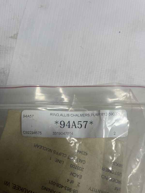 Allis Chalmers Retaining Ring Part # 08-983-408-001 - Image 6