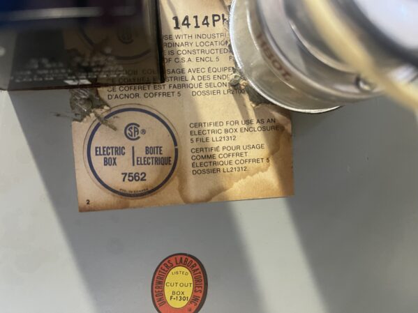 Trane 7562 Electrical Box - Image 3