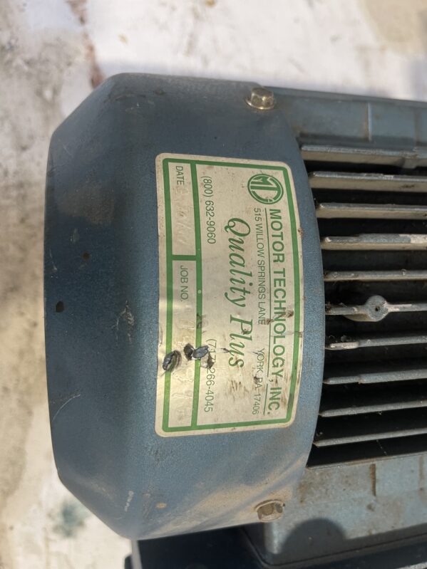 Industrial Electric Motor type# R47D26DV100H4 - Image 6
