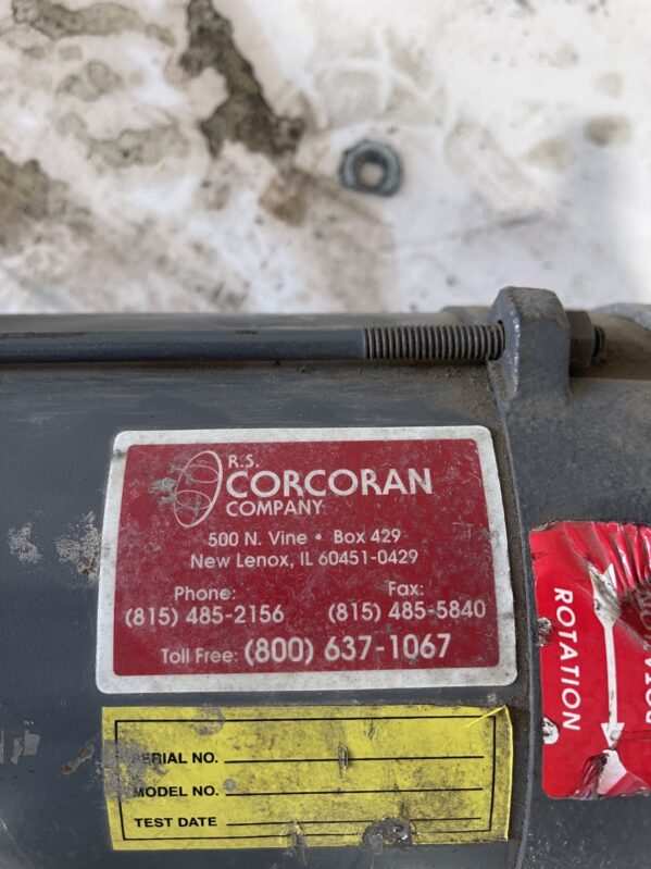 Corcoran Electric Motor # BV216021 - Image 4