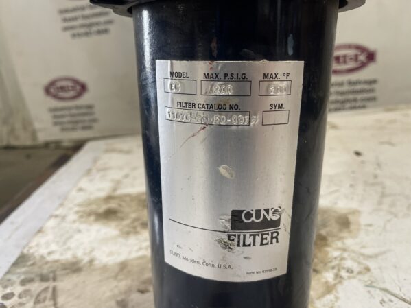 CUNO Industrial Filter # 11076-29-50-0035 - Image 4