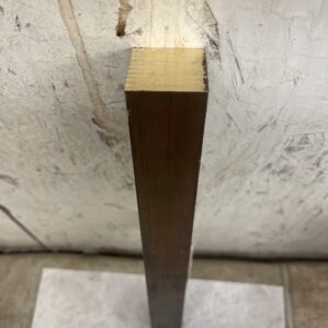 Brass Square Stock 12" 1 1/4" x 1 1/4"