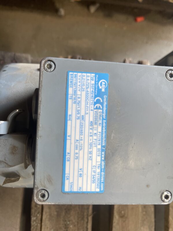 ABM Electric Motor F717876 0019 - Image 5