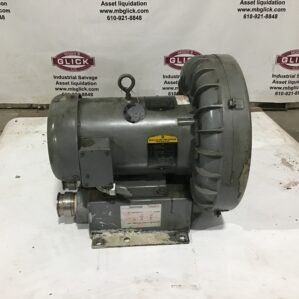 Spencer VB030B-011 Vortex Blower Max Operating Amps 4.7 @460Volts with Baldor Motor