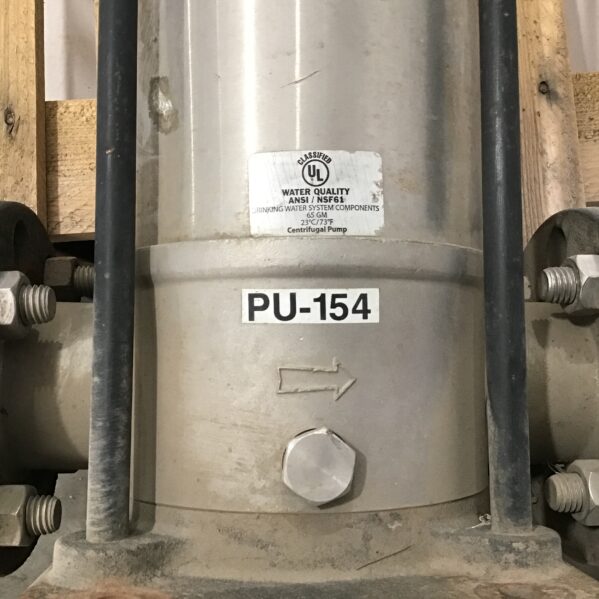 Grundfos A96523763-P10751197 Vertical Multistage Centrifugal Pump 3521RPM 60Hz - Image 7