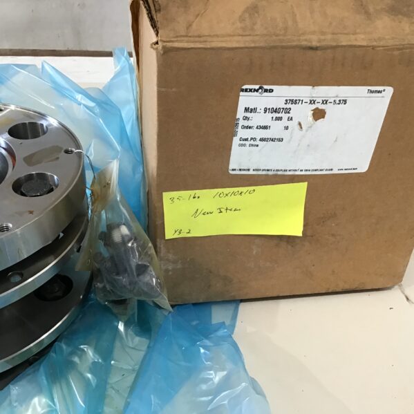 Rexnord Thomas 375S71-XX-XX-5.375 Flexible Coupling Stainless Steel