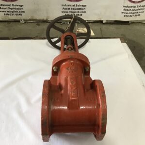 Clow 84277-224507 Iron Flanged Resilient Wedge RW Gate Valve 6"