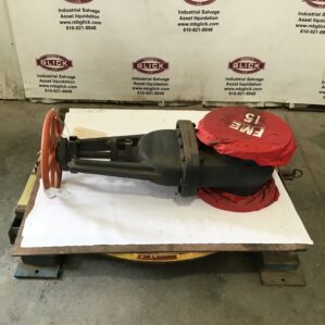 Unbranded F-607-OTS Cast Iron Fire Main Gate Valve Size 8"