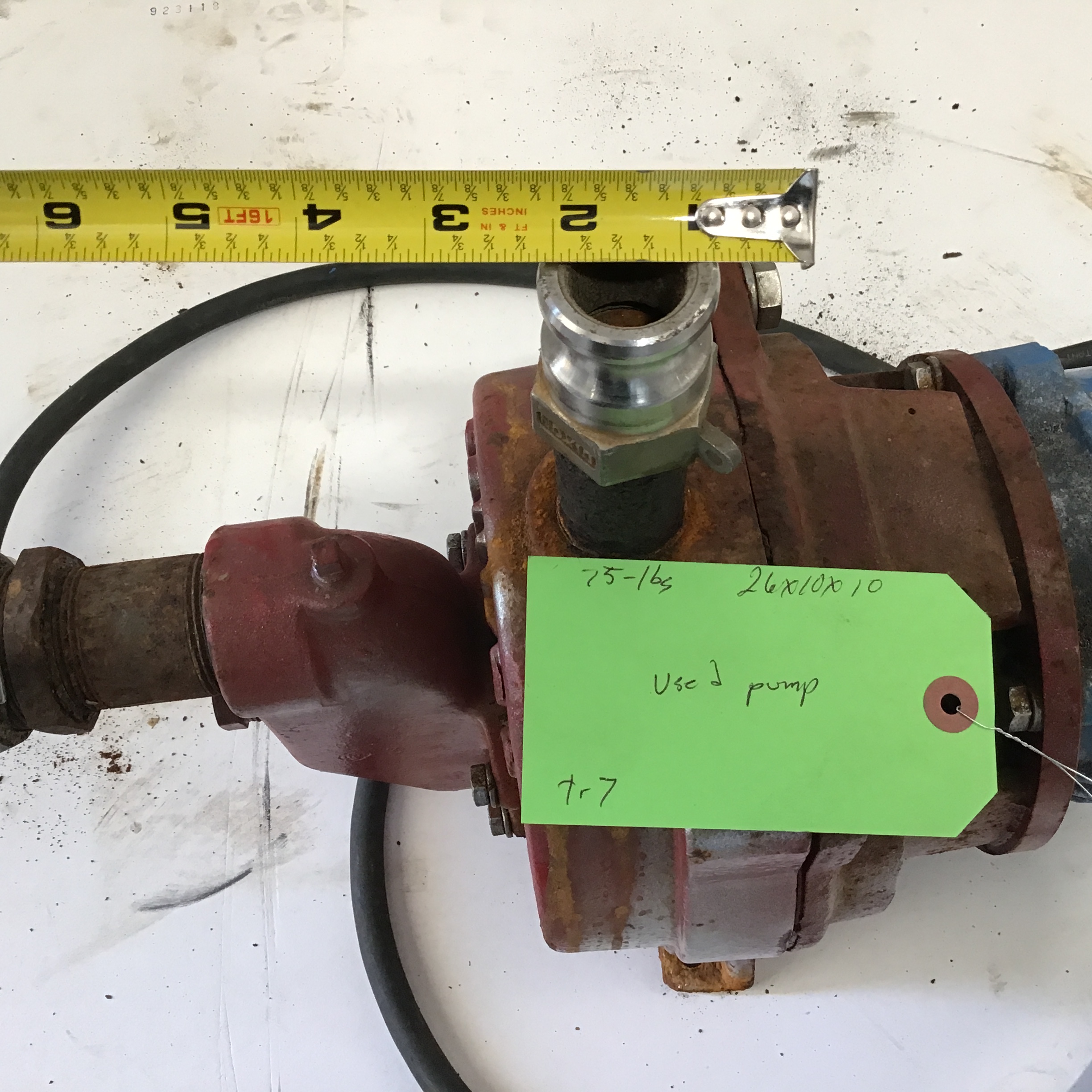 Goulds Pump with A.O Smith C48A93A06 Electric Motor 1/2HP 115/230V 3450RPM