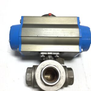 Valbia SR 75 Ball Valve With Pneumatic Actuator P.max 8 bar Set 05