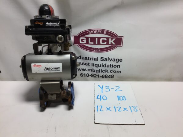 Flowserve NXCLU2PP-18-00200 Automax Valve Actuator 3A 120VAC 2A 24VDC