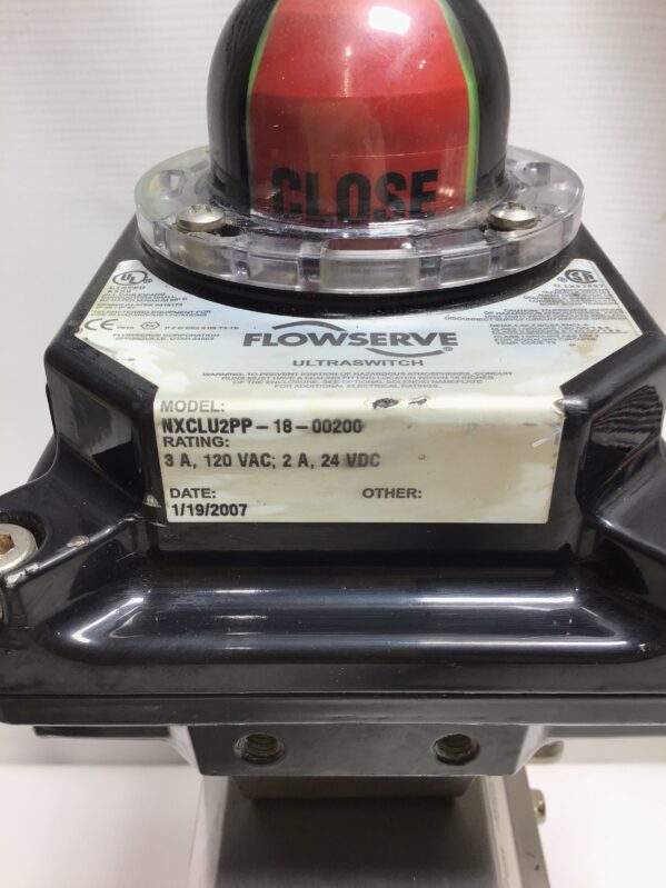 Flowserve NXCLU2PP-18-00200 Automax Valve Actuator 3A 120VAC 2A 24VDC - Image 3
