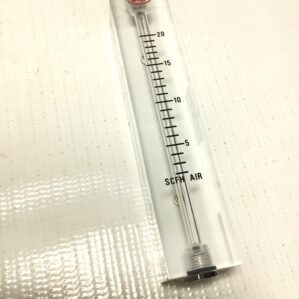 Dwyer VFB-51-EC Visi-Float Variable Area Flowmeter 5-20 SCFH Air