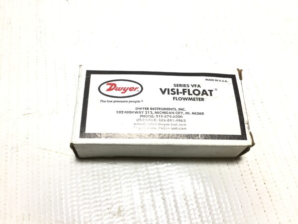 Dwyer VFA-44-SSV-VIT Visi-Float Flowmeter Series VFA 10-40 GPH Water - Image 2