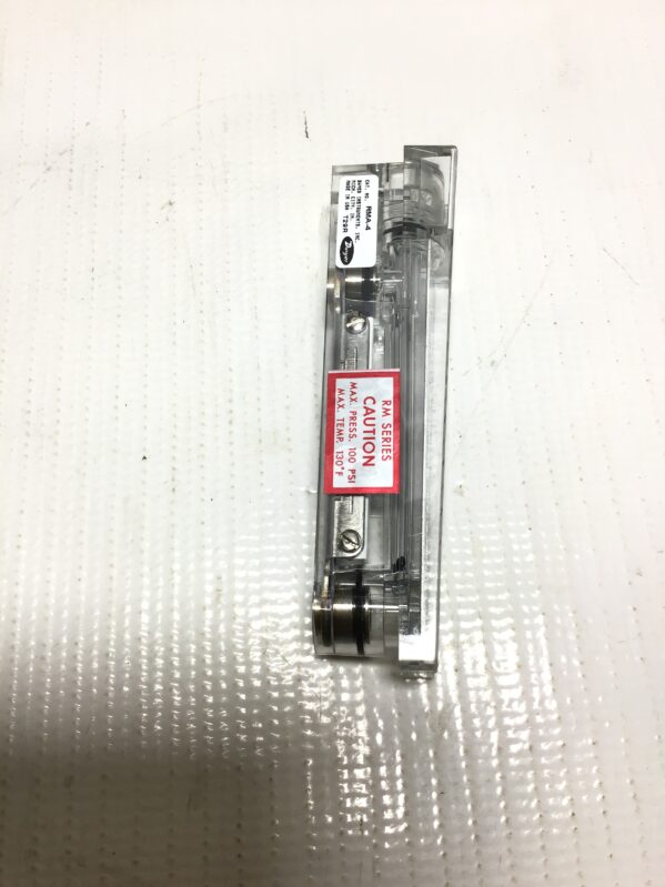 Dwyer RMA-4 Rate-Master Variable Area Flow Meter 100PSI Max Press 0-5 SCFH Air - Image 4