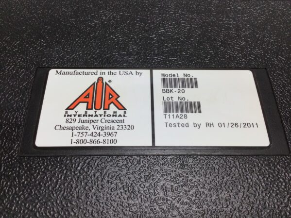 Air Systems International BBK-20 Carbon Monoxide Sensor Replacement and Calibration - Image 6