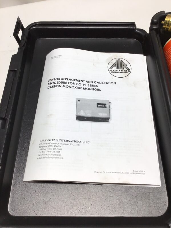 Air Systems International BBK-20 Carbon Monoxide Sensor Replacement and Calibration - Image 5