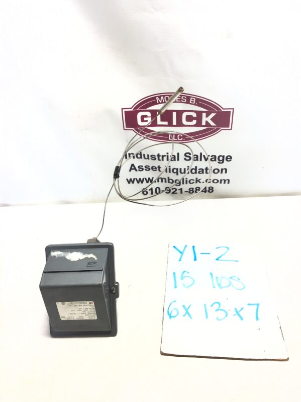 United Electric Controls 7BS Pressure Switch Range 0-400F 15A 480VAC Type F402