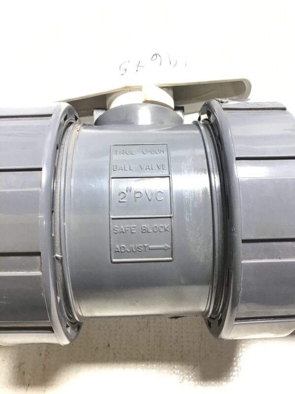 Hayward 119685 True Union Ball Valve 2" PVC 150PSI SCH 80 - Image 3